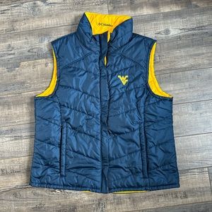WVU Columbia puffer vest